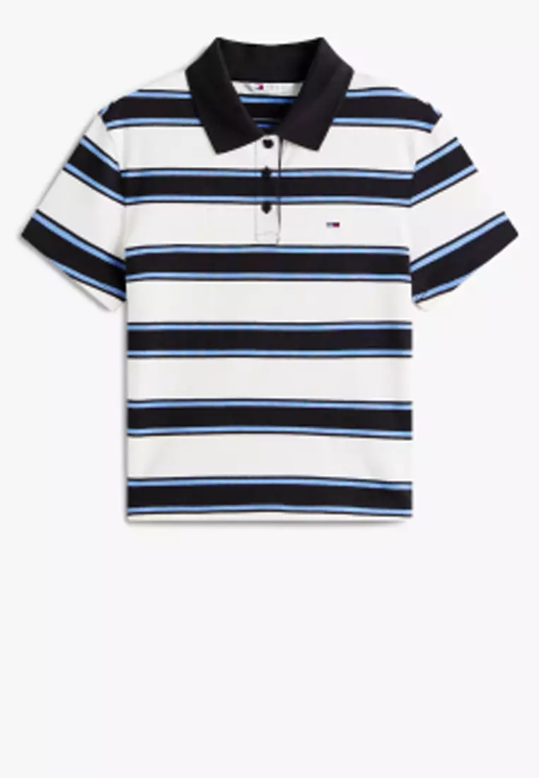 修身POLO恤 - Tommy Jeans