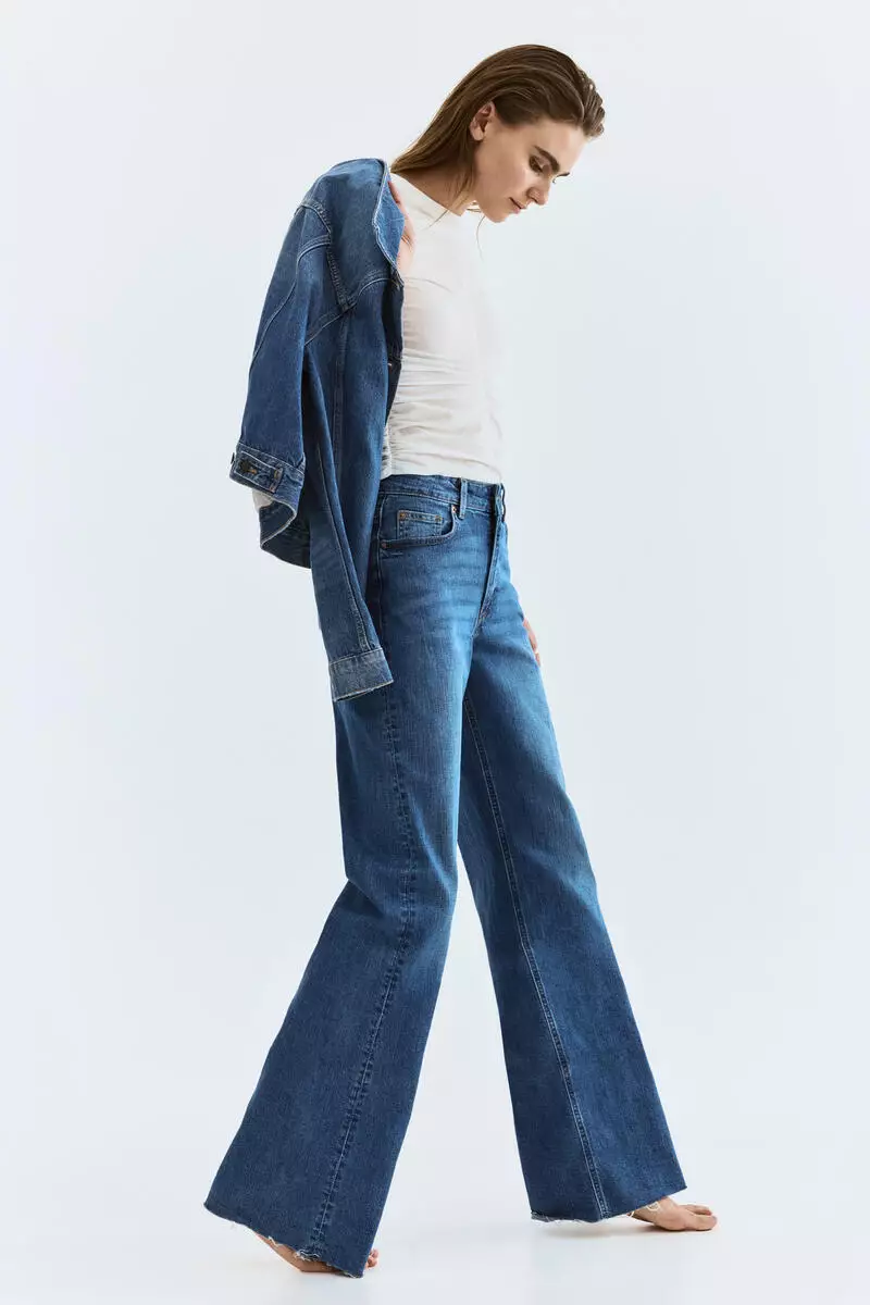 Wide High Waist Jeans