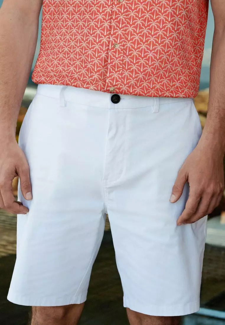 Stretch Chinos Shorts Slim Fit