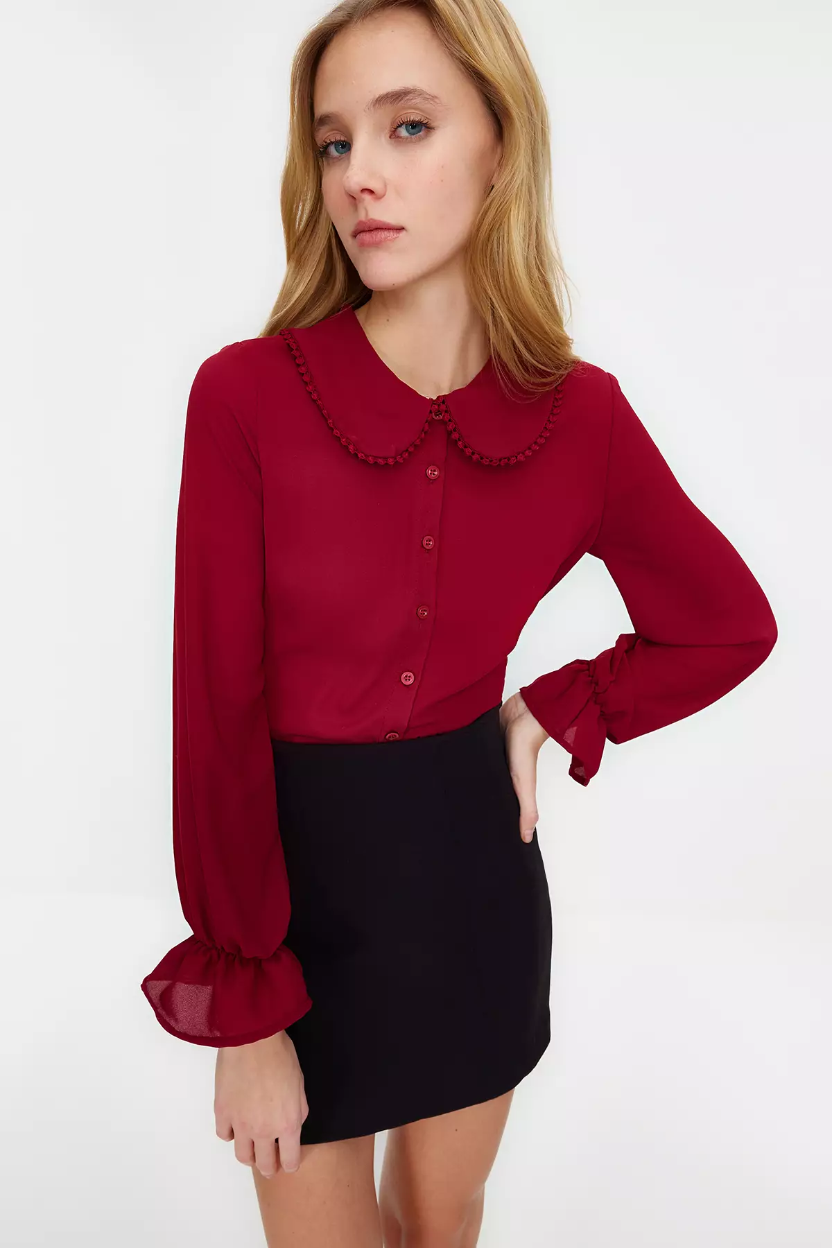 Pompom Detailed Shirt