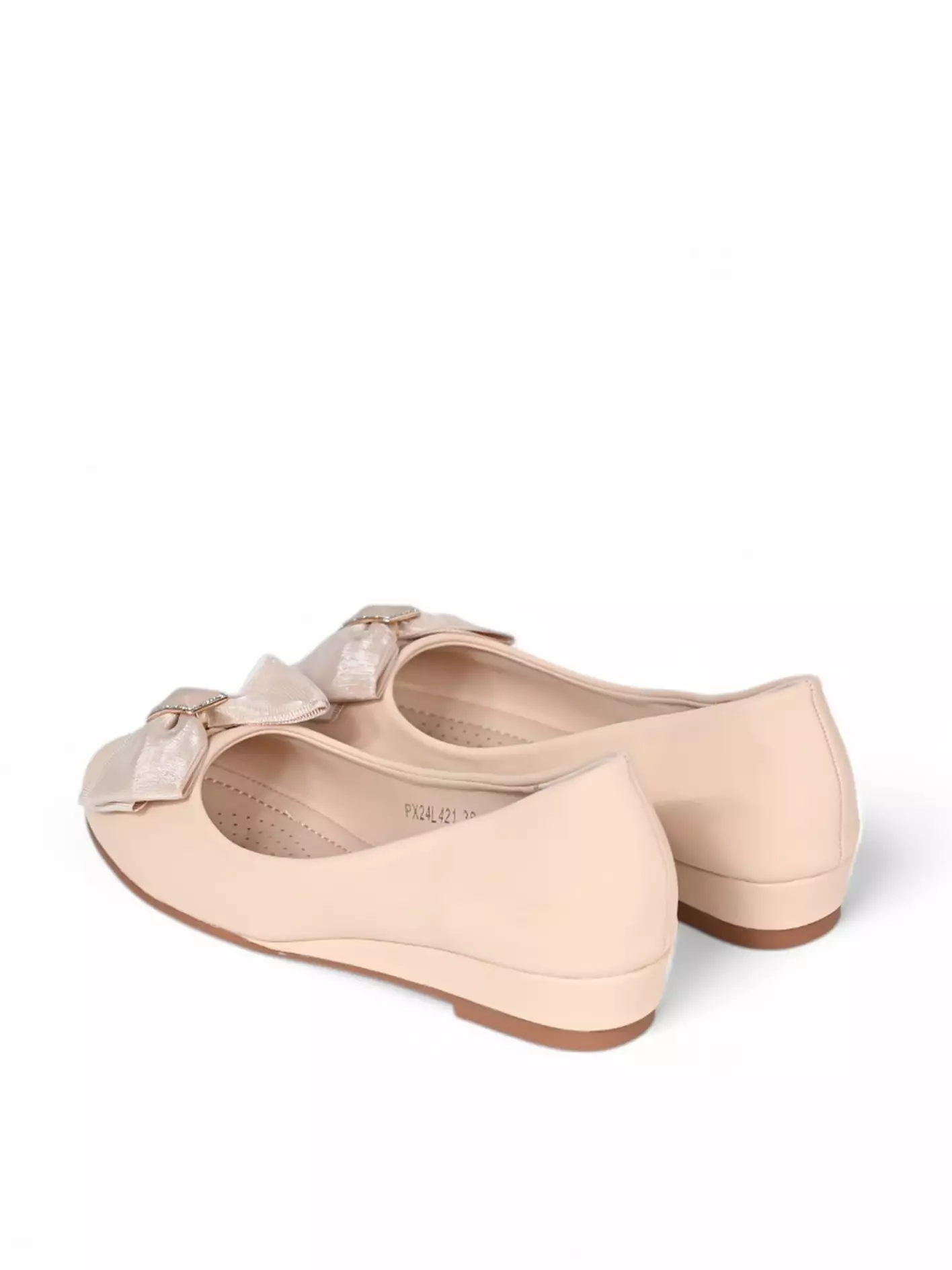 Vizzano Shoes Flatshoes Wanita Motif Pita Cantik Hak (2 Cm) Design Paula