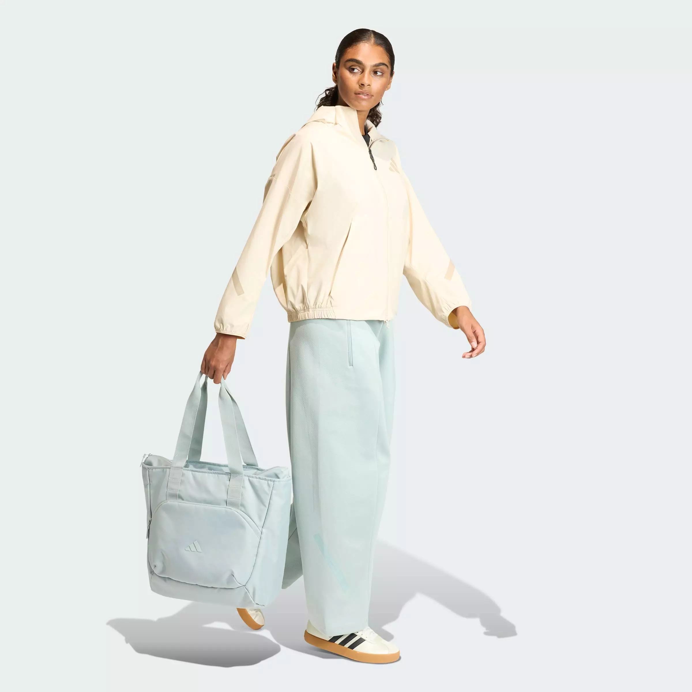 とんすけ Buy ADIDAS Lifestyle Z.N.E. WOVEN TRACK TOP Women Beige KD8473