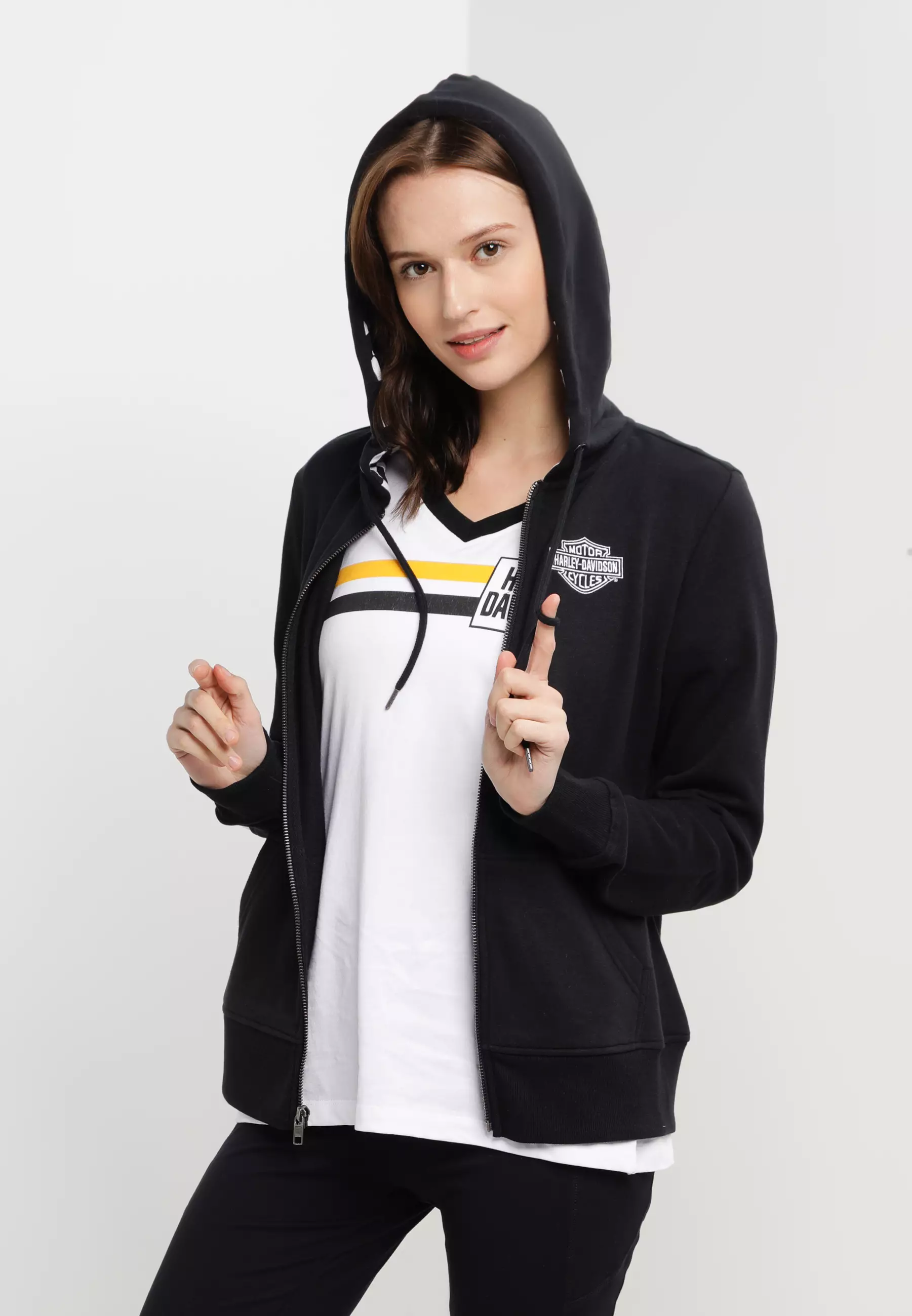 Vans checkerboard store zip hoodie