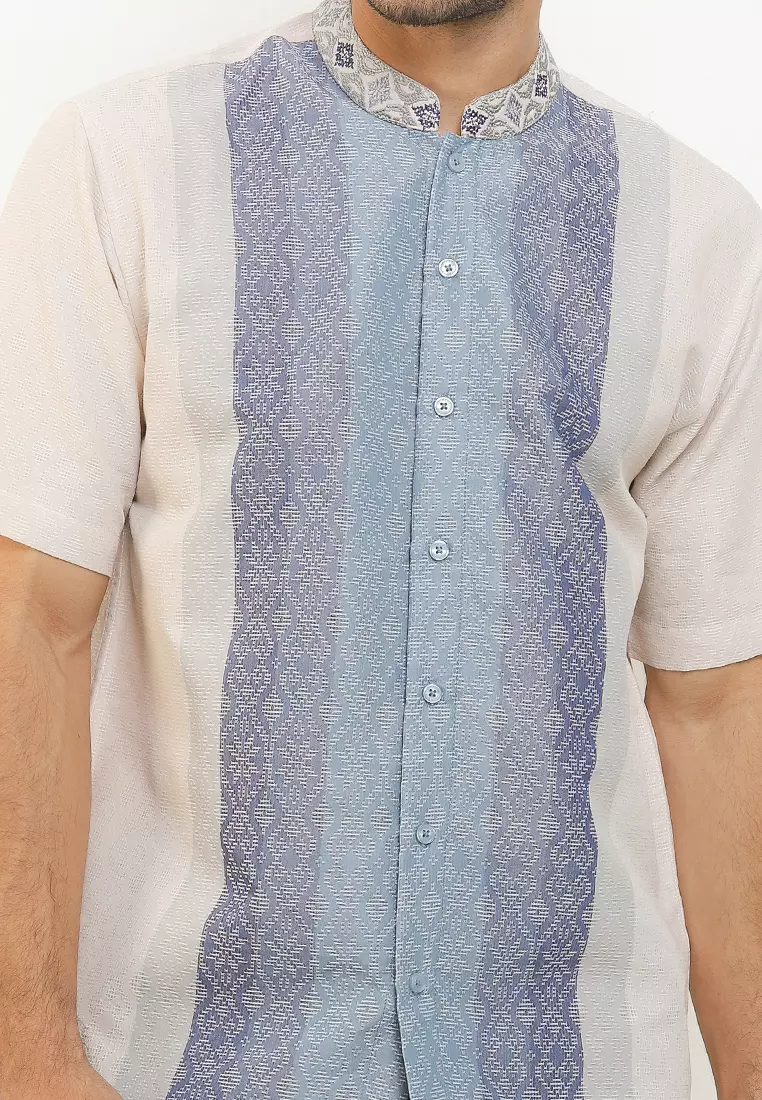 Pastel Puncia Short Baju Koko