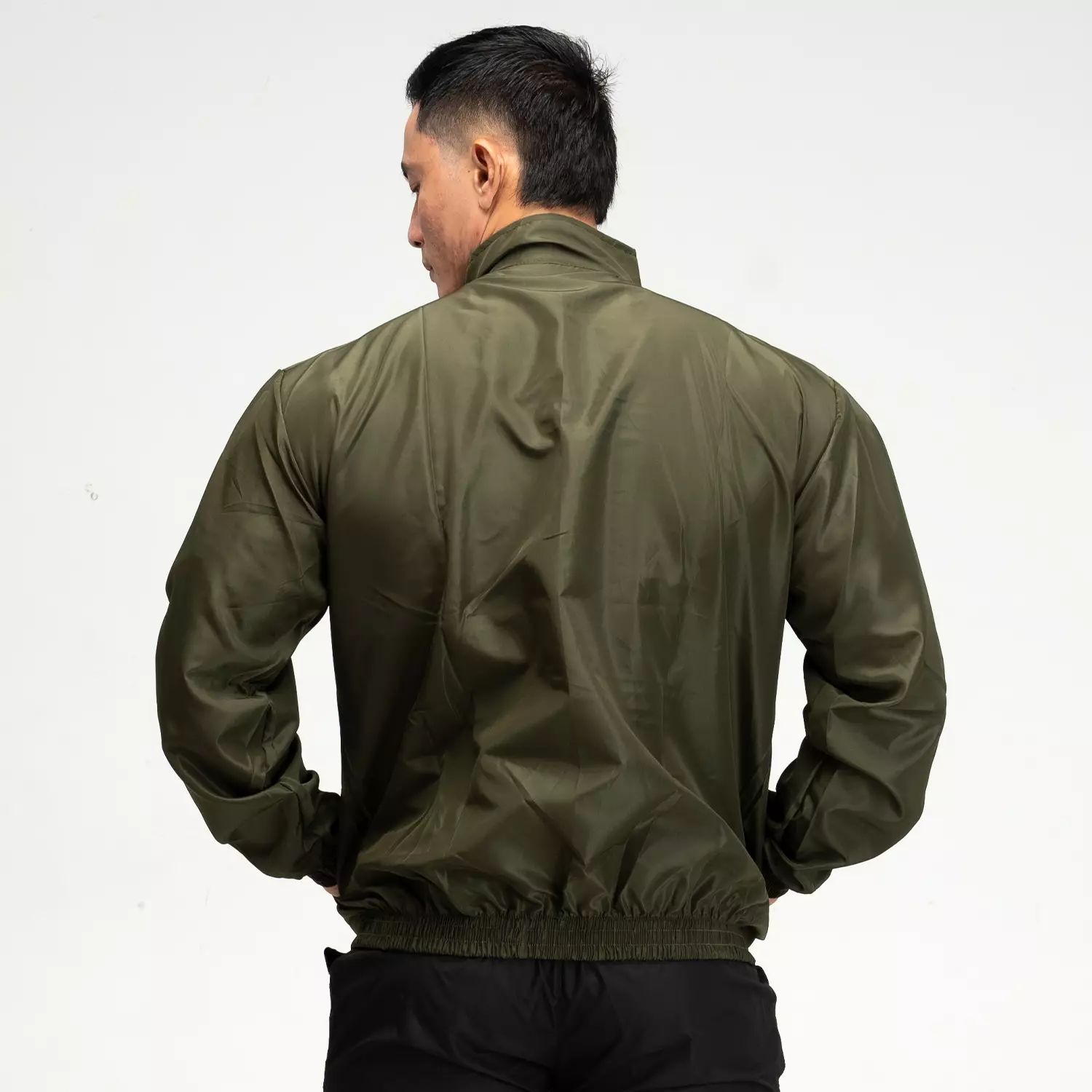 Windbreaker Sports Jacket Army Green