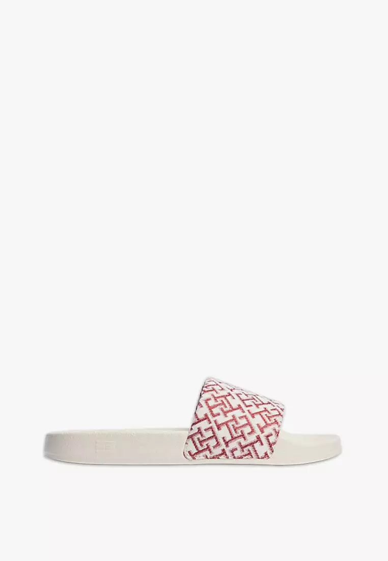 Jual Tommy Hilfiger Tommy Hilfiger - TH MONOGRAM POOL SLIDE Original ...