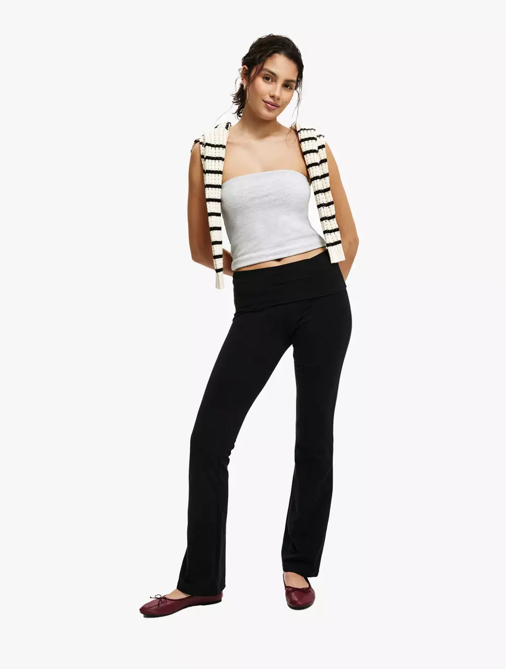 Cotton On - Atasan - All Day Tube Top - Grey Marle