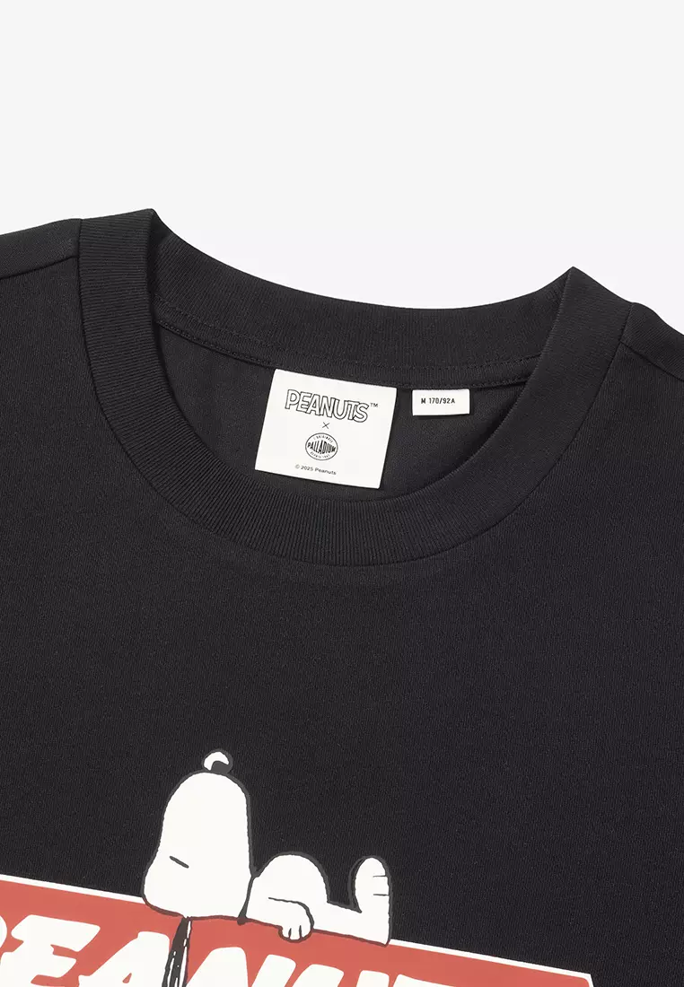 PALLADIUM x SNOOPY 印花圖案寬鬆全棉短袖T裇