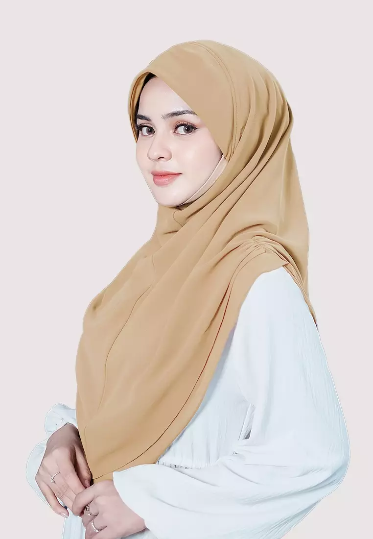 HIJAB INSTAN IRISH - CREAM
