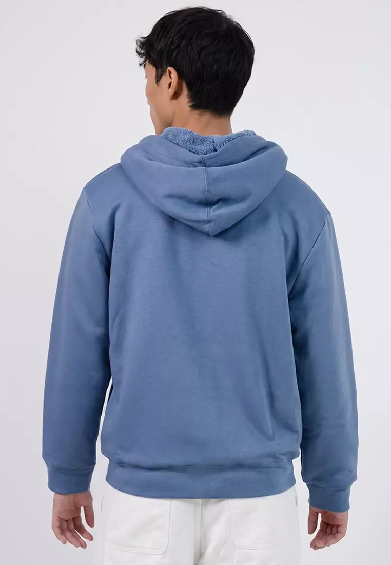 Arch Sherpa Zip Hoodie