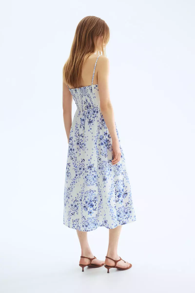 Strappy midi dress