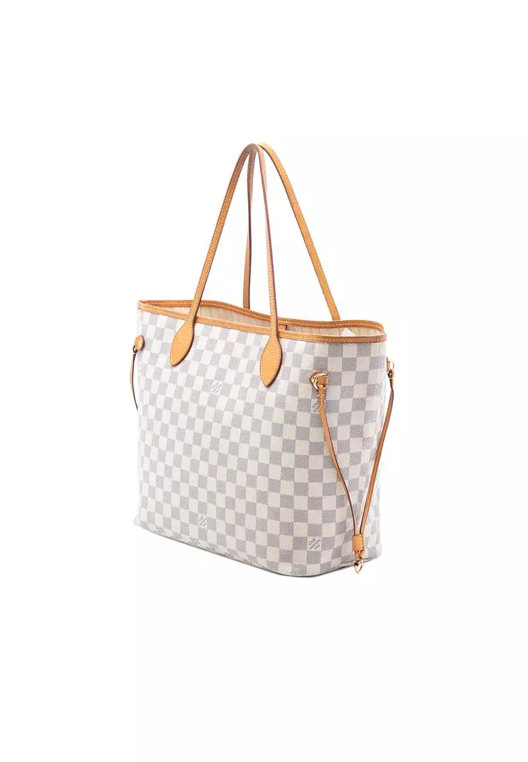 Pre-Loved Louis Vuitton Damier Azur Neverfull Mm