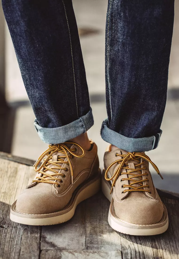 Vintage Cow Suede Work Shoes CQ2205057