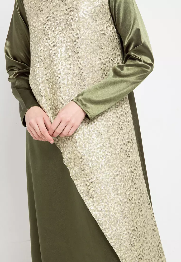 Sabia Maxi Dress In Brown