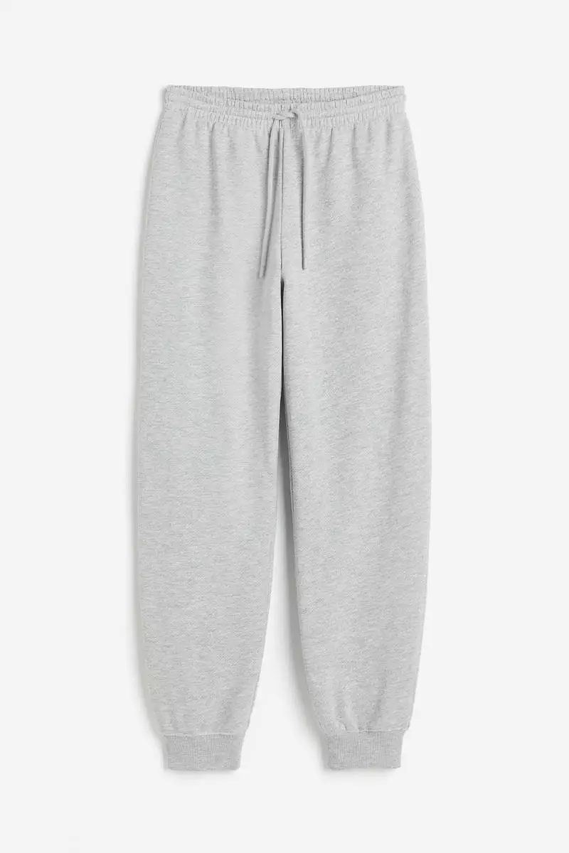 H and m grey joggers on sale