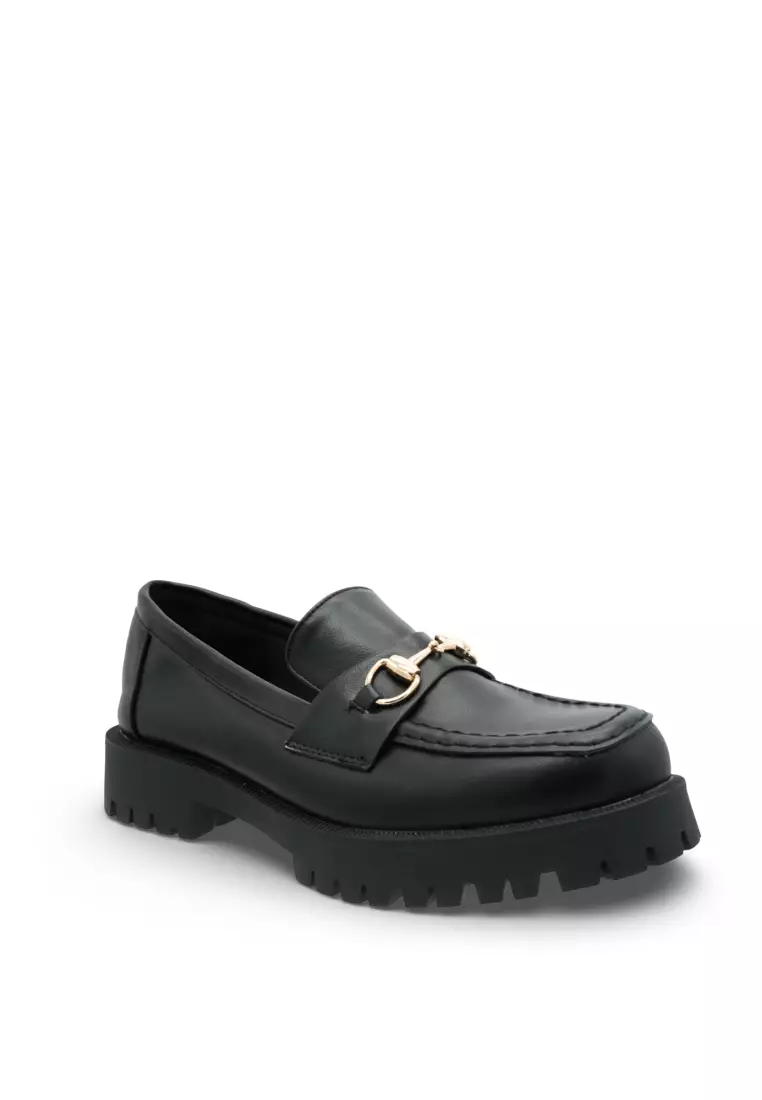 Women Platform Heel Loafers - 260180120