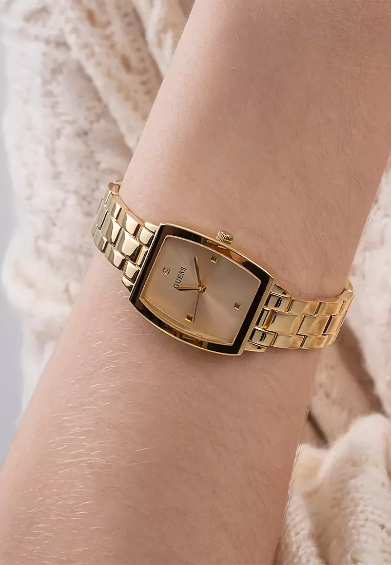Guess GW0384L2 - Jam Tangan Wanita - Gold Tone - Stainless Steel