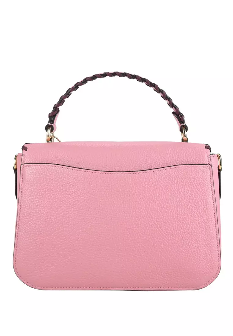 Coach Coach Marlie Top Handle Satchel With Whipstitch Pink 2023 Buy