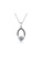 A-Excellence white Premium Elegant White Sliver Necklace 44504AC98EBE8EGS_1
