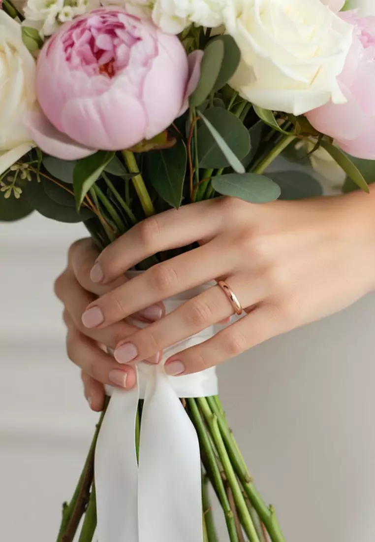 Louise Minimalist Rose Gold Ring