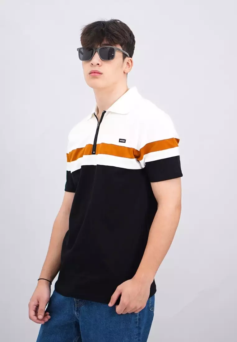 Ryusei Polo Shirt Natsuma CMB Black
