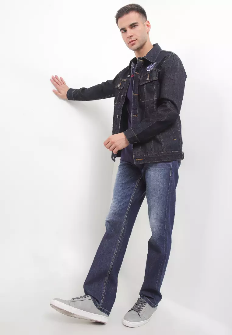 Cotton Denim Jacket Mjf180