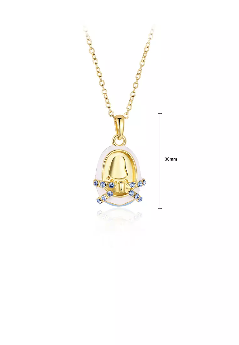 Gold shoe outlet pendant