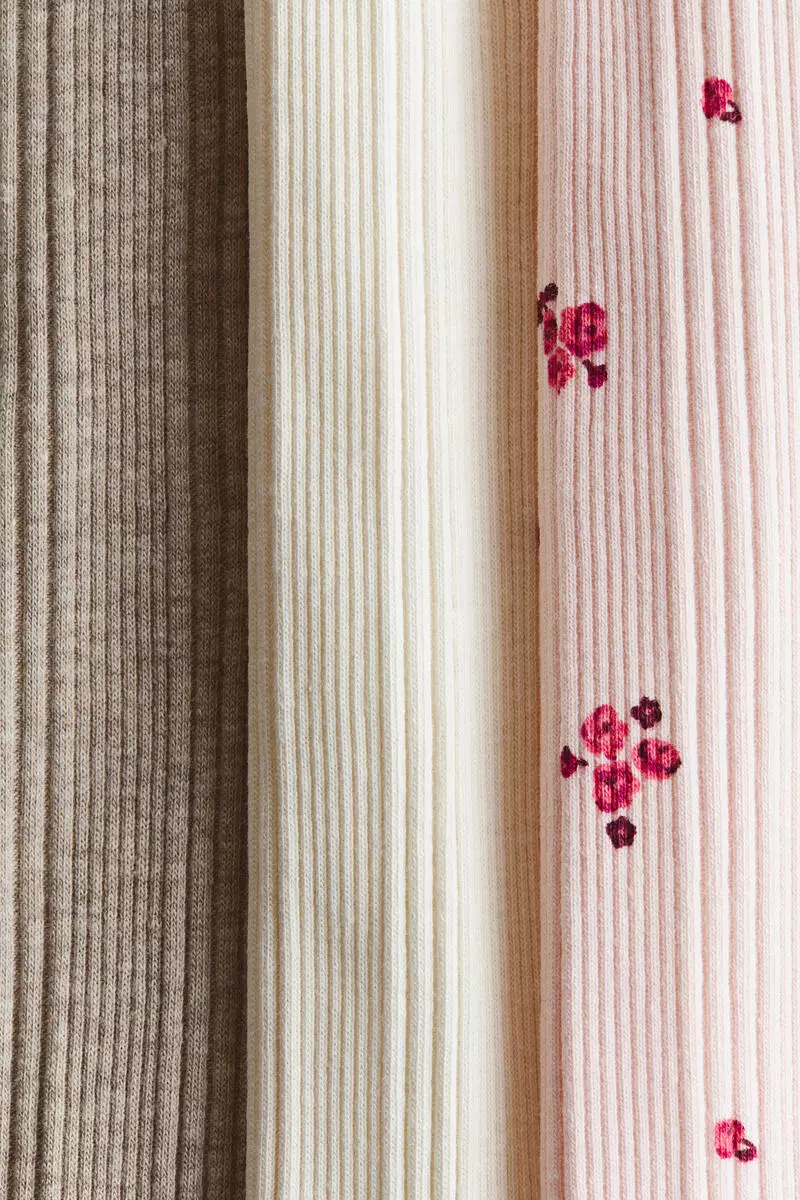 3-pack cotton leggings