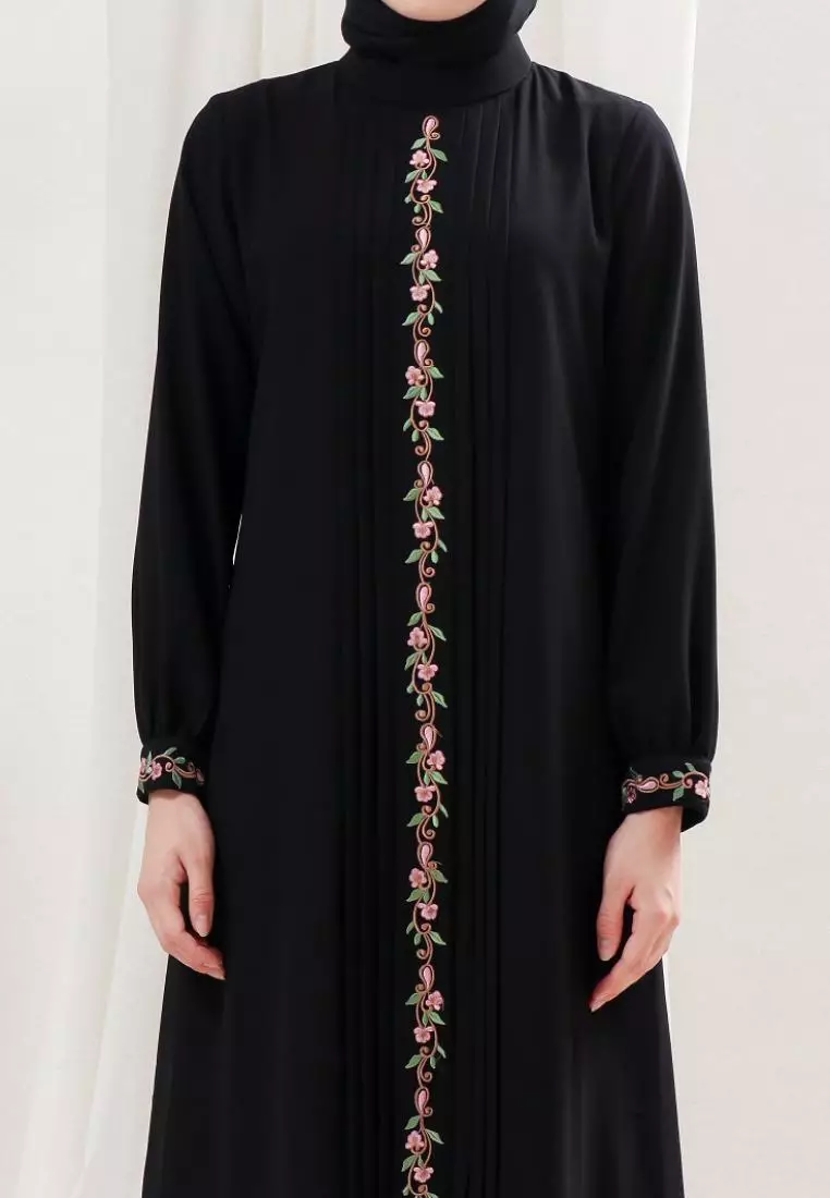 EPC Gamis Keira - Black - Embroidery Collection