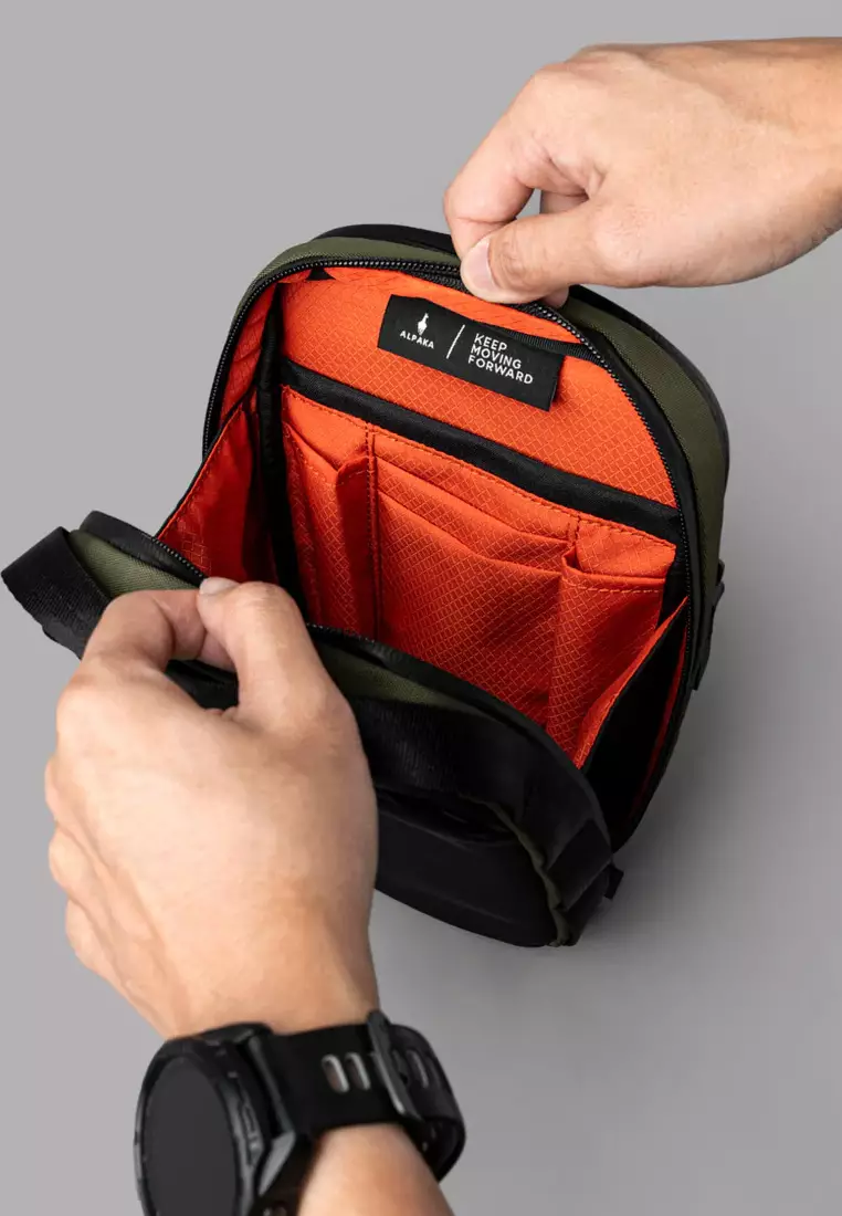 Alpaka Metro Sling V2 - Olive Green VX42