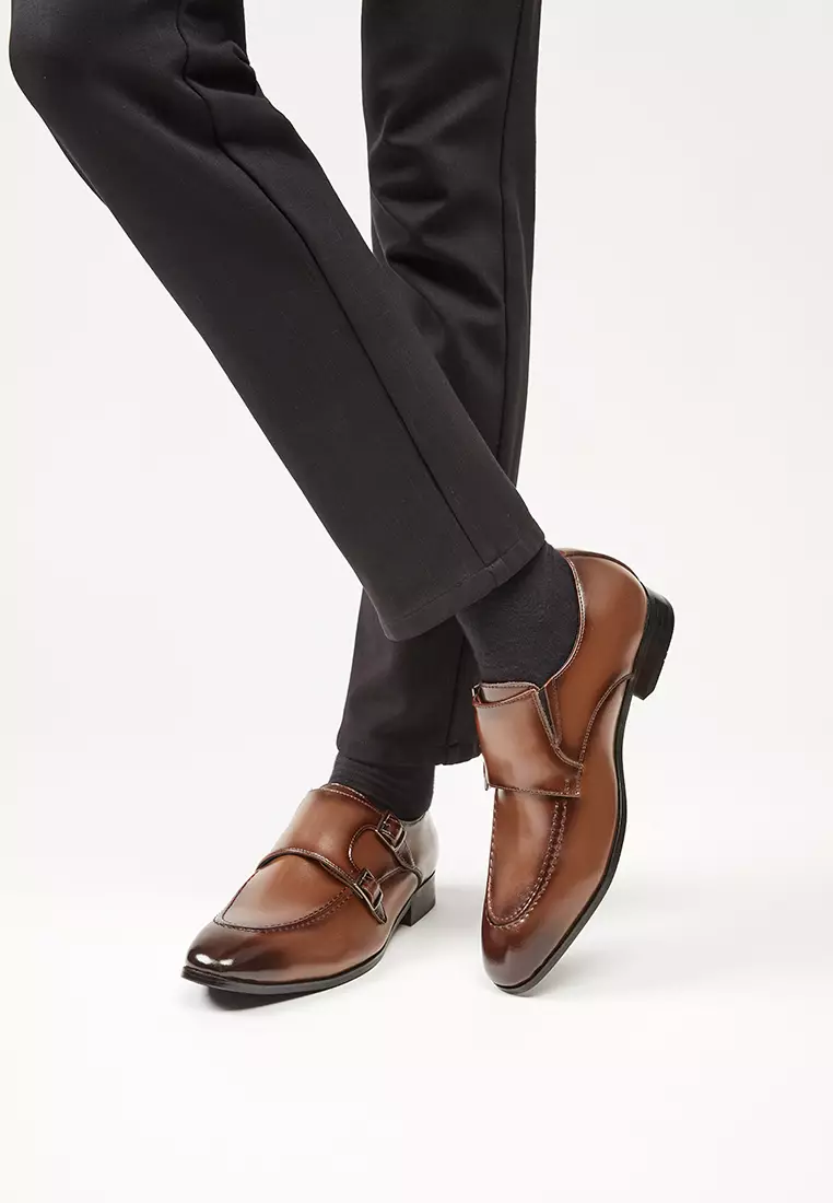 真皮英式孟克鞋 KB24315-3