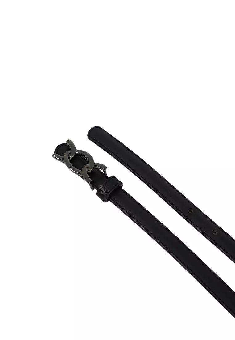 Chain Buckle Belt BLACK