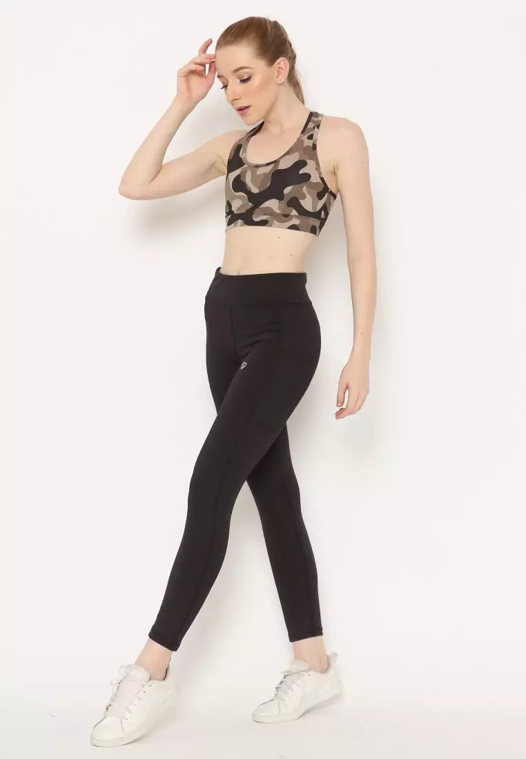 FITWEAR - AURELIA JUMBO SPORT LEGGING PART II - BLACK
