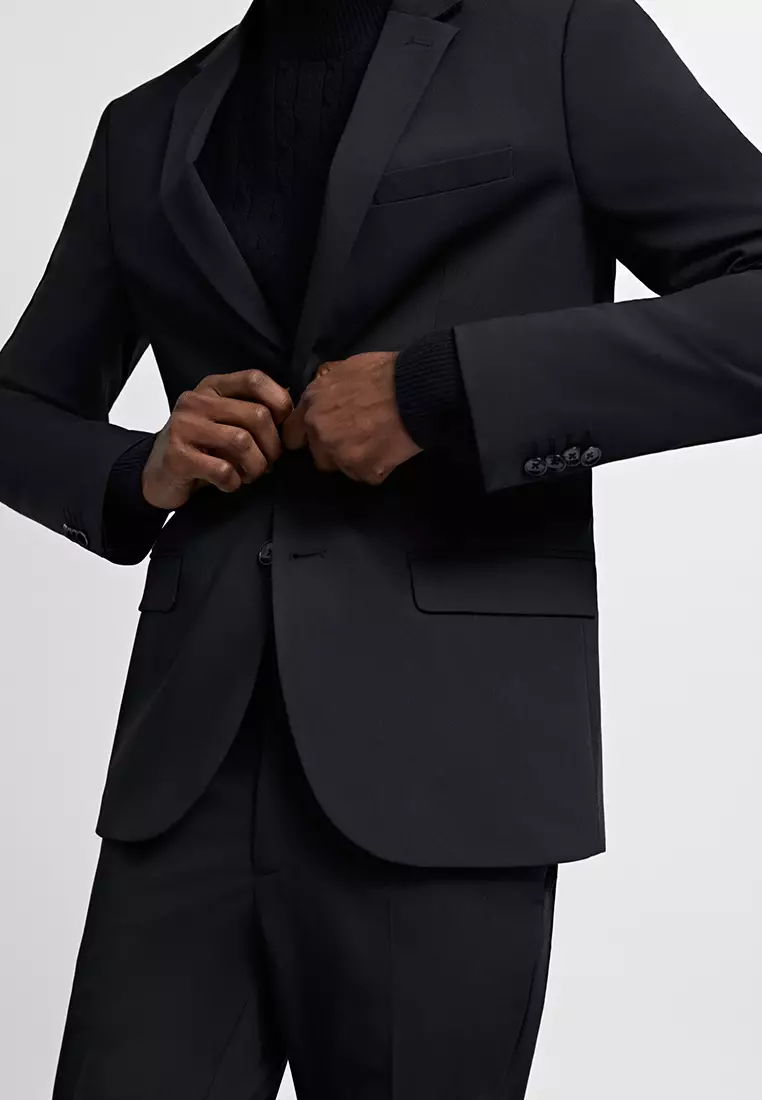 Buy Mango Man Super Slim Fit Suit Jacket 2024 Online Zalora Philippines 