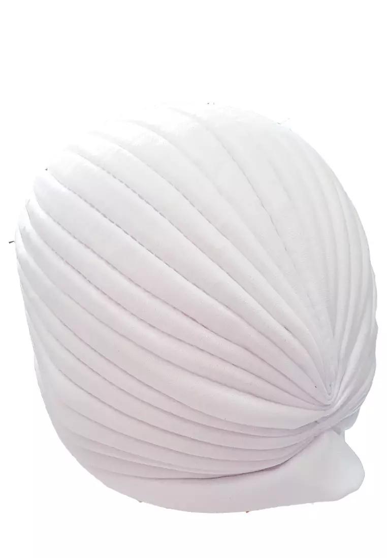 SingleTone Turban Polos White