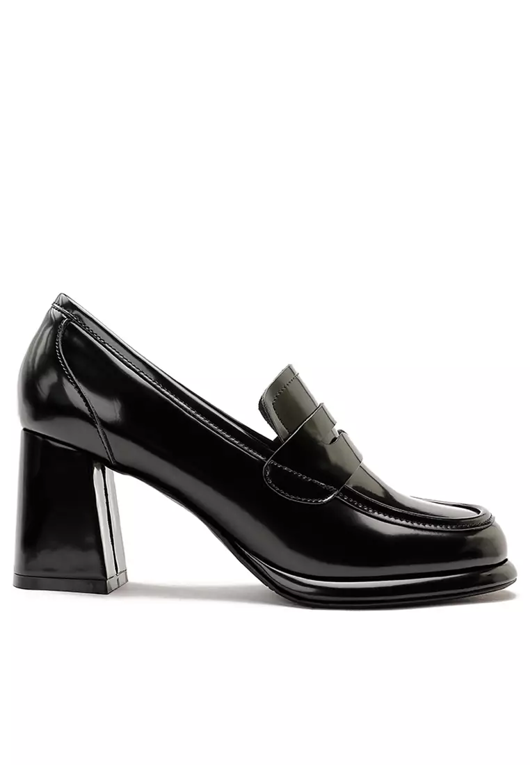 Discount on Twenty Eight Shoes  shoes - SKU: 7cm Penny Patent Leather Loafers Te103-3