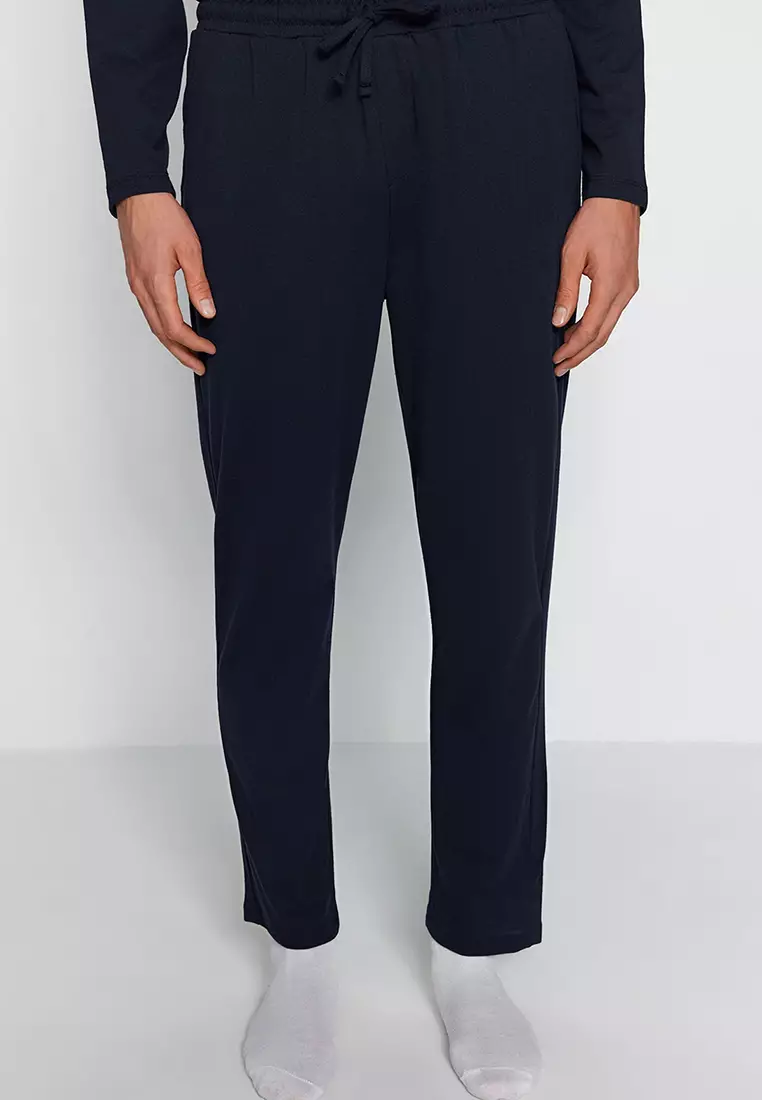 Regular Fit Knitted Pajamas Set