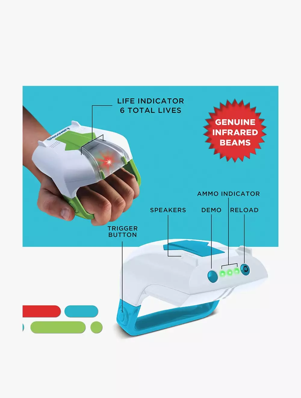 Discovery Toy Two-Player Electronic Laser Tag Game - DCT1314019940