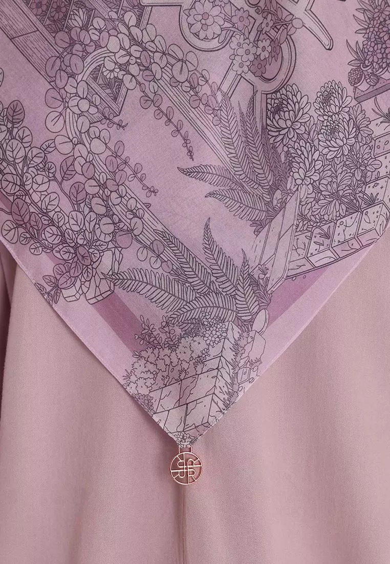 Ria Miranda Lavender Gaelle Scarf