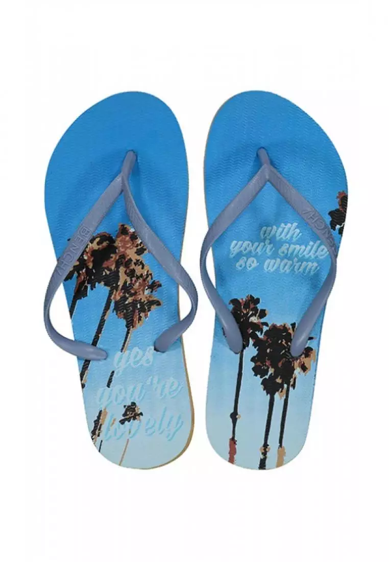 Discount on Bench  shoes - SKU: Printed Rubber Slippers