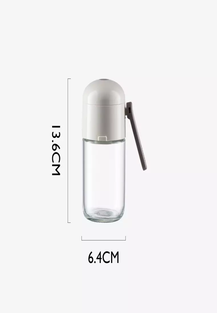 Buy table matters table matters halo glass quantitative salt dispenser