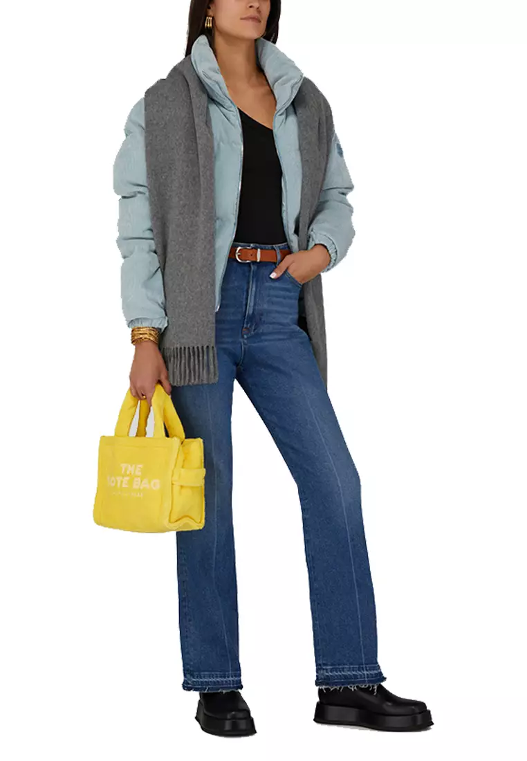 Mini The Tote Terry Cloth Bag Yellow H058M06PF22