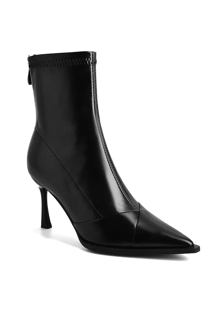 Buy Twenty Eight Shoes 8CM Pointy Zipper Ankle Boots XJ8288-6 2023 Online