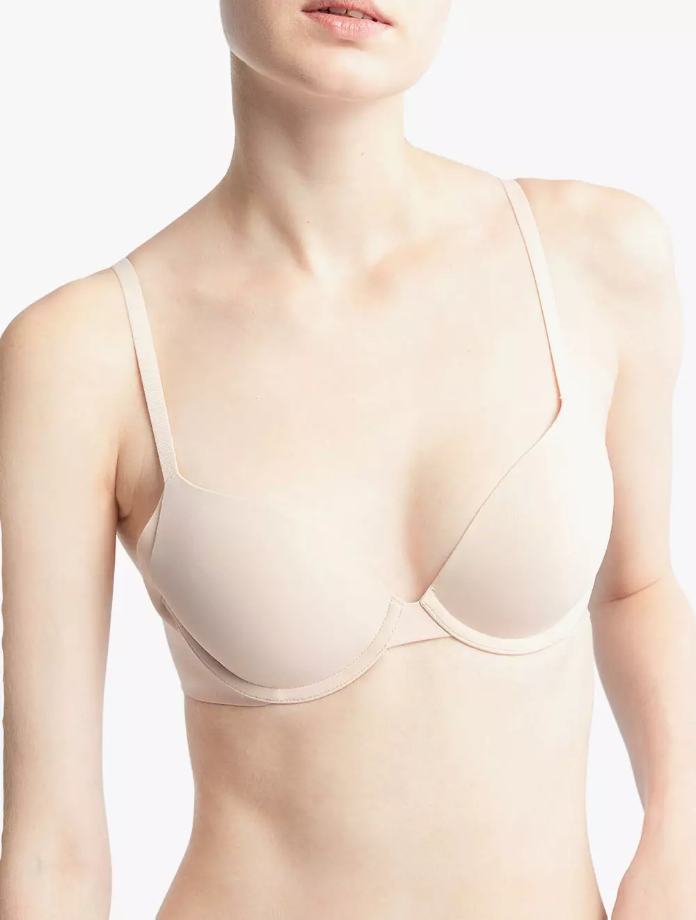 Calvin Klein 1996 Lightly Lined Demi Bra, grey