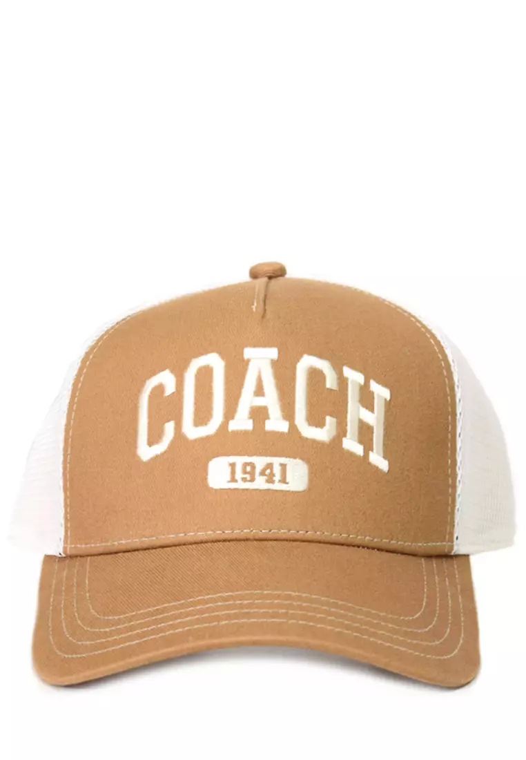 1941 Embroidered Trucker Hat In Light Saddle CQ728 (M/L)