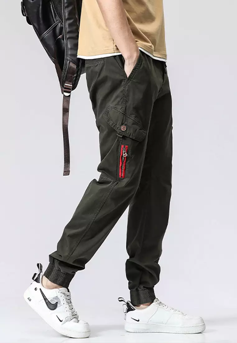 Functional Style Pockets Cargo Pants GJL666