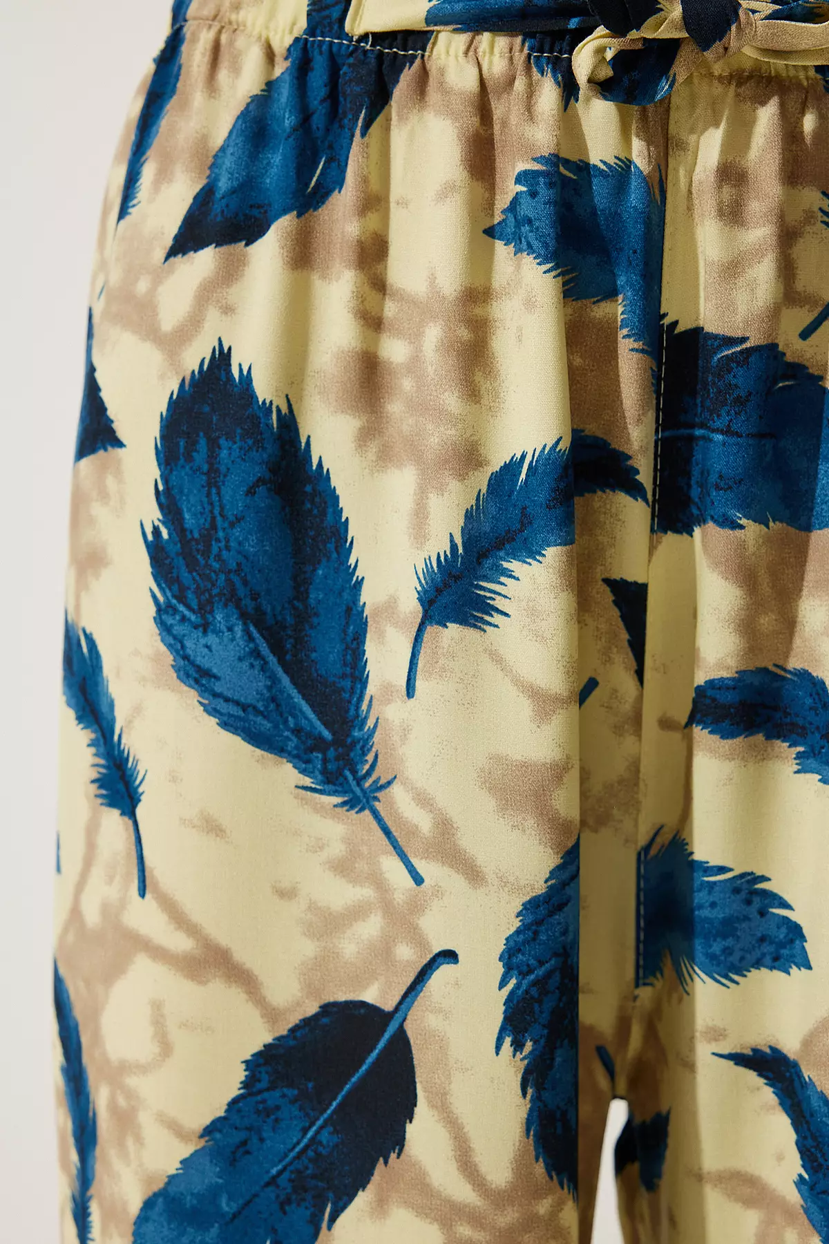 Viscose High Waist Pants