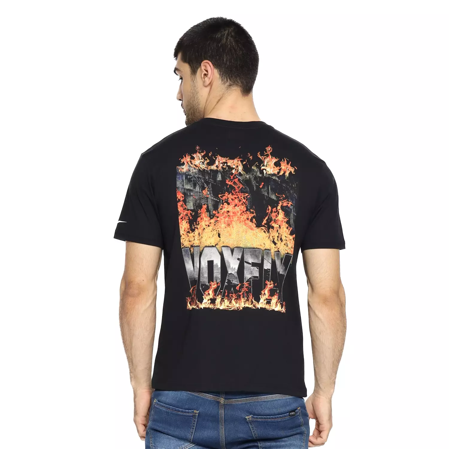 Voxfly Kaos Lengan Pendek Pria Feel The Burn Men Tee Planet Surf