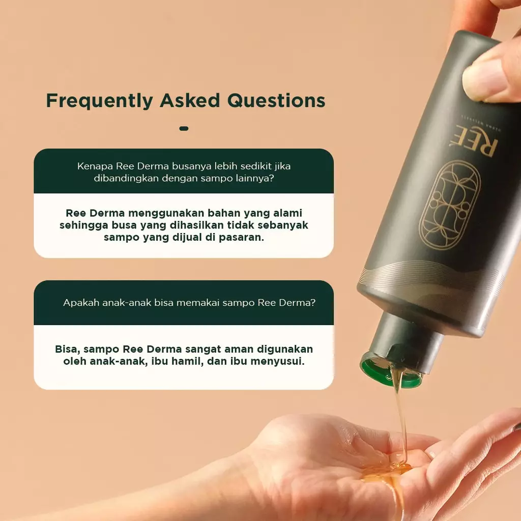 REE DERMA CINNAMON AND AMINO ACID MILD SHAMPOO 250ML