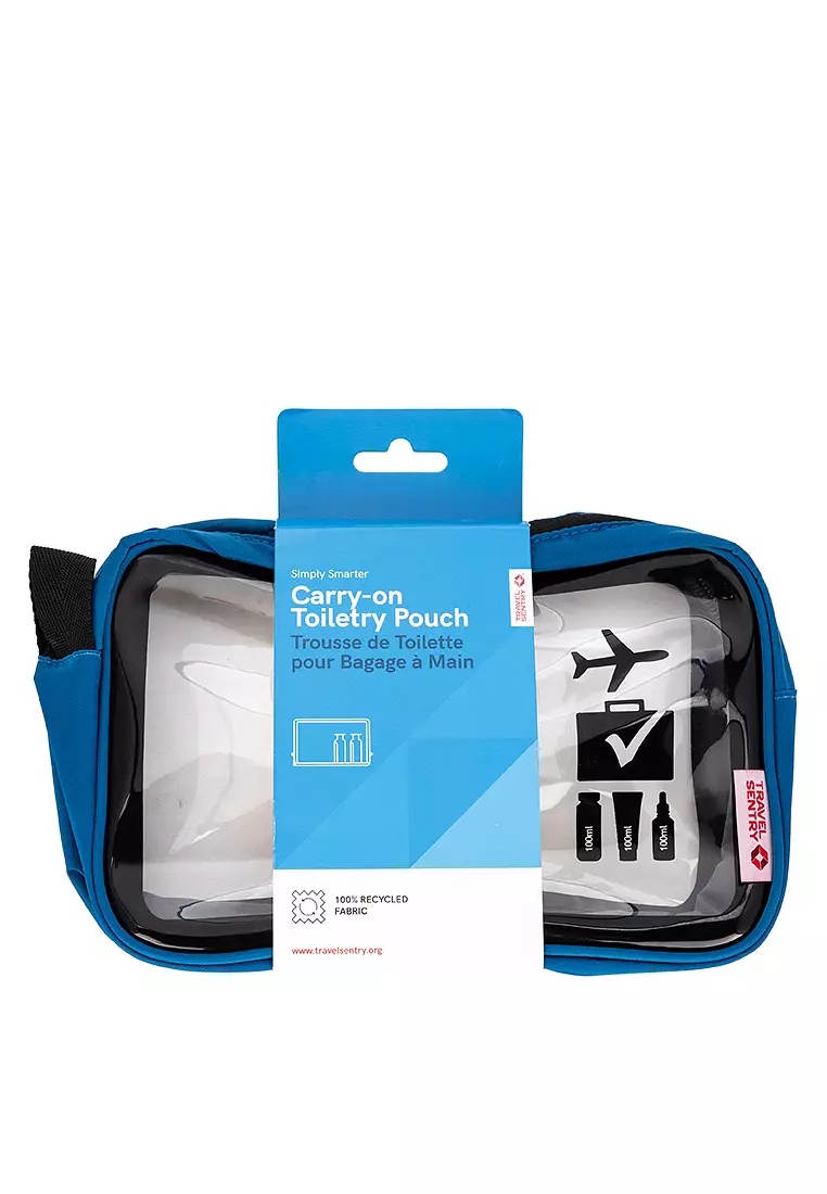 Carry-On Toiletry Pouch Blue